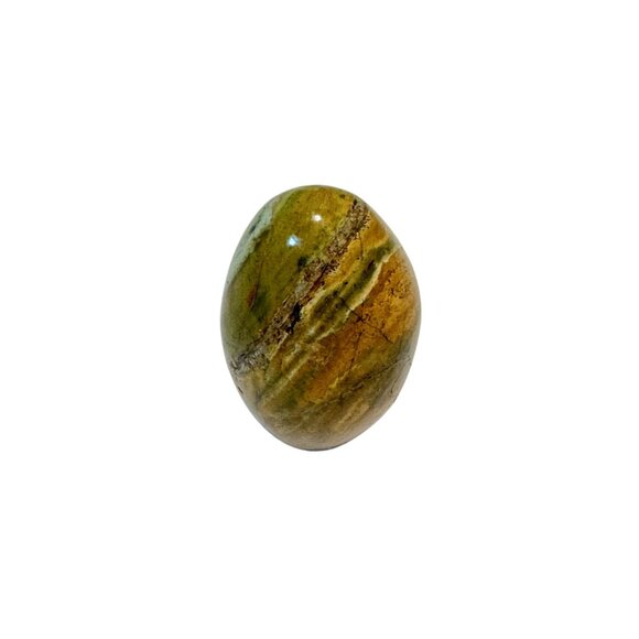 Onyx 4" Paperweight Polished Solid Marble Natural Stone Brown Rock Lovers - Picture 2 of 4